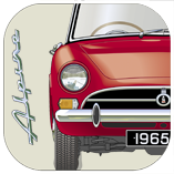 Sunbeam Alpine Series V 1965-68 Coaster 7